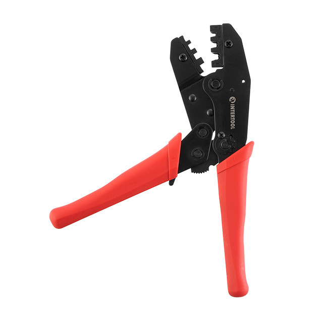 Кліщі обтискні INTERTOOL HT-7050 (0,5-1/1,5-2,5/4-6 мм) - ручні кліщі для якісного обтиску Львів - фото 5