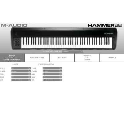 MIDI-клавиатура M-Audio Hammer 88 Винница