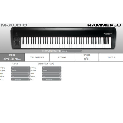 MIDI-клавиатура M-Audio Hammer 88 Винница - изображение 4