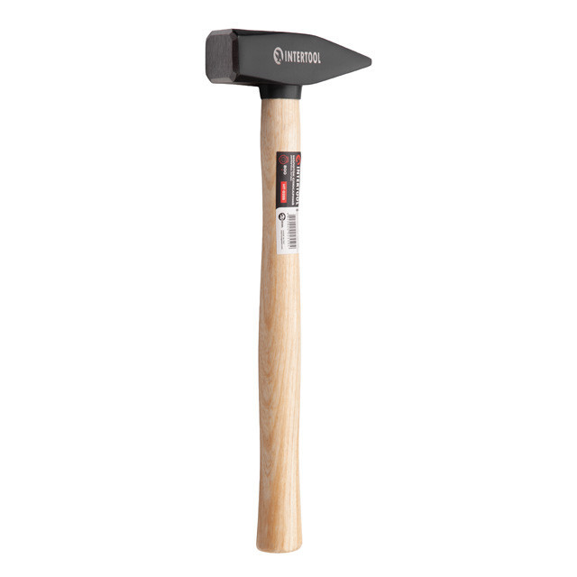 Молоток слесарный, 800 г, ручка из ясеня INTERTOOL HT-0255 Киев - изображение 8