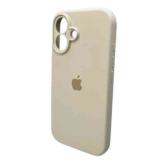 Чохол для смартфона Silicone Full Case AA Camera Protect for Apple iPhone 16 9,Antique White Київ