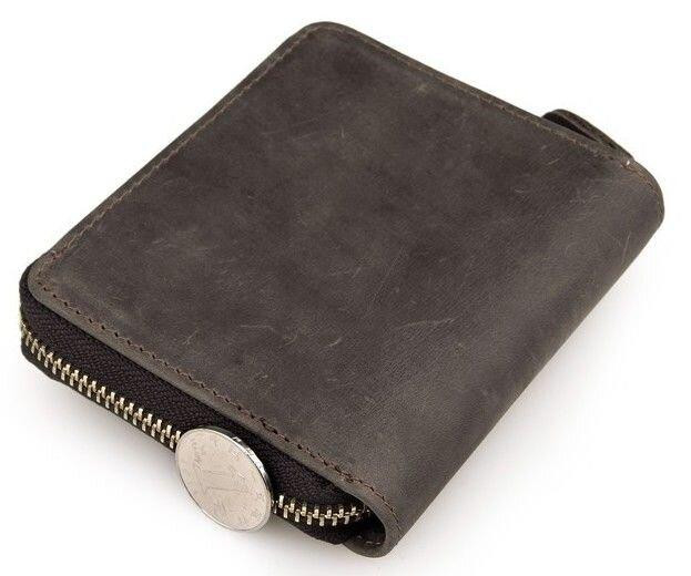 Гаманець чоловічий Коричневий (Vintage) Київ - фото 9
