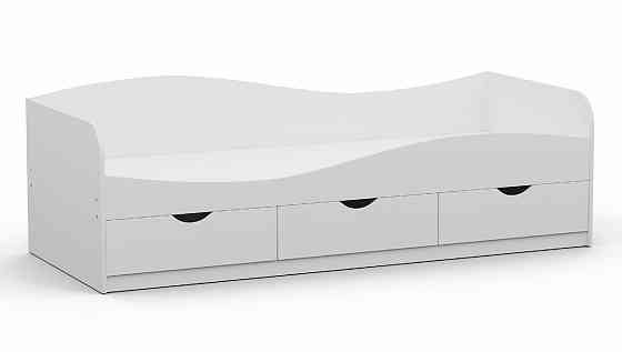 Кровать односпальная L-9, Белый, 2030х834х656 Львов