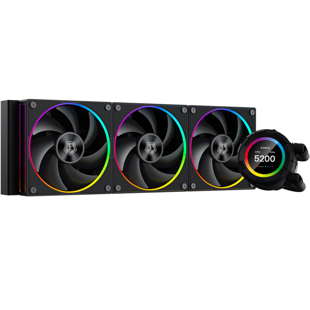 Система водяного охолодження ID-Cooling Space LCD SL360 Чорний Харків - фото 12