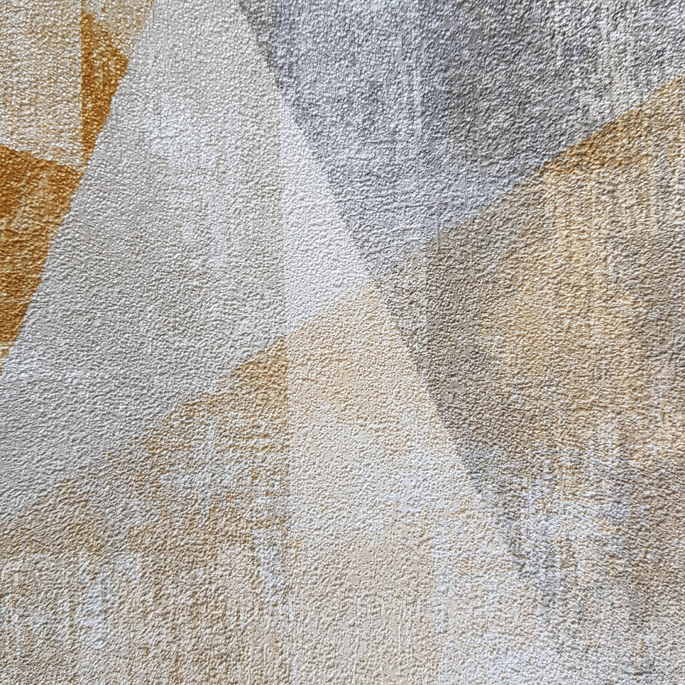 Шпалери вінілові на флізелін Rasch Linares 0.53х10 геометрія абстракція розмиті фігури жовті сірі 617948 Київ - фото 3