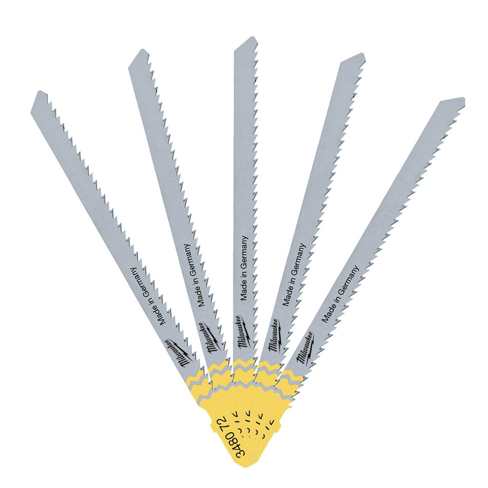 Полотна для лобзика T101BR MILWAUKEE, 105 мм/ крок зуба 2,5 мм, (5шт), (зворотній різ) Одесса - изображение 2