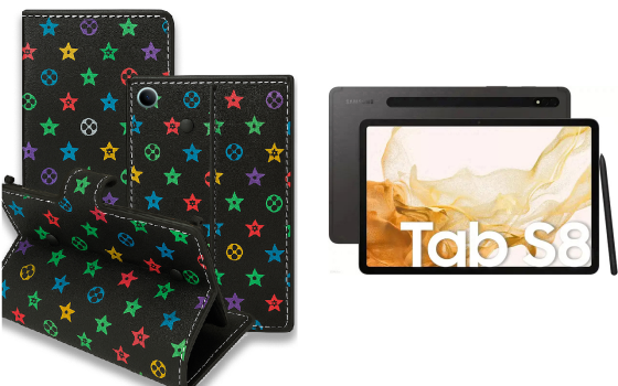 Книжка-трансформер для планшета Samsung Galaxy Tab S7 Plus T975, колір Black Lyi Black Київ
