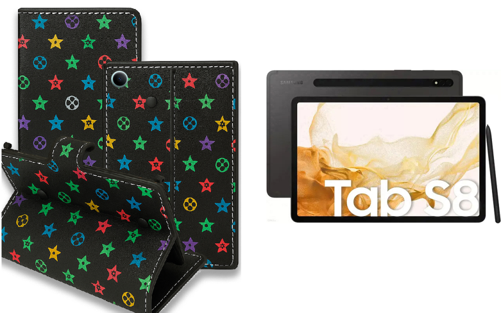 Книжка-трансформер для планшета Samsung Galaxy Tab S7 Plus T975, колір Black Lyi Black Київ - фото 1