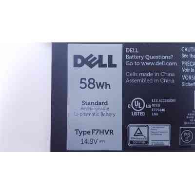 Акумулятор до ноутбука Dell Inspiron 15-7537 F7HVR, 58Wh (3800mAh), 4cell, 14.8V, Li-ion (A47207) Вінниця