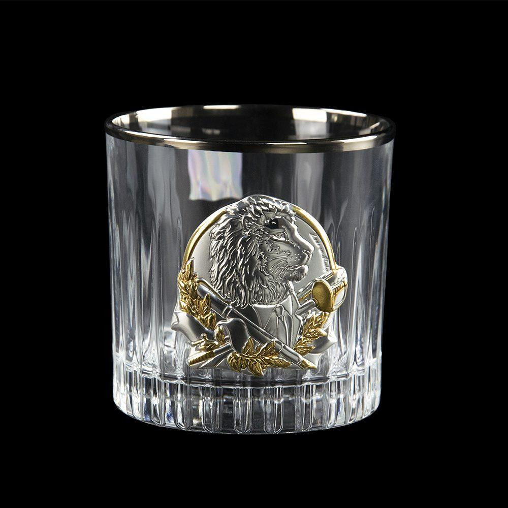 Набор бокалов для виски “Лидер” Boss Crystal, 6 бокалов (Левы) Винница - изображение 2