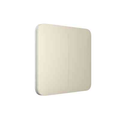 Умный выключатель Ajax SoloButton 2-gang кістка Винница