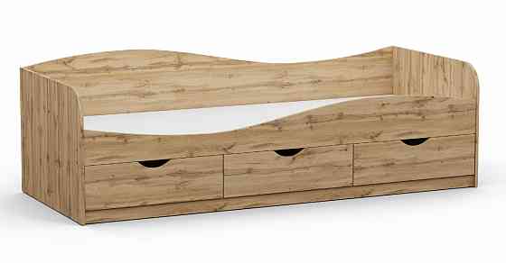 Кровать односпальная L-9, Дуб Аппалачи, 2030х834х656 Львов