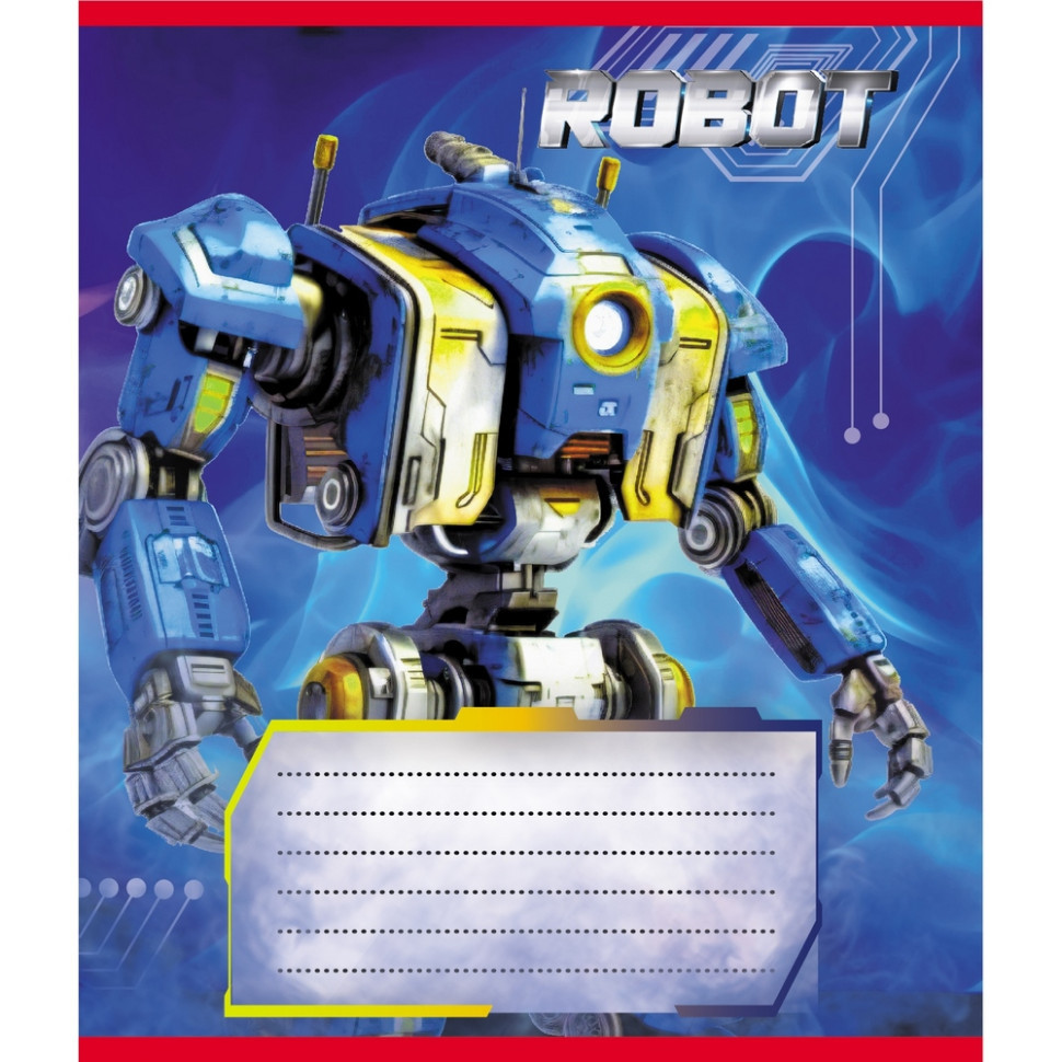 Зошит учнівський "Роботи" 012-520125L-5 в лінію, 12 аркушів Вінниця - фото 1