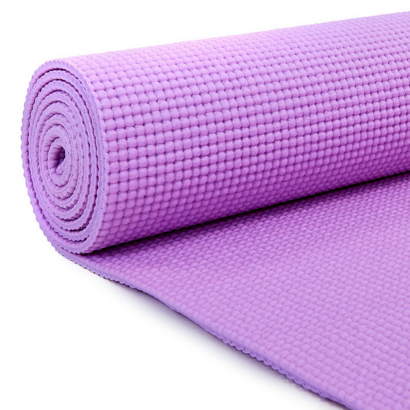 Коврик для фитнеса, йоги Yoga Mat (рр. 173см*61см*6мм) Вишнёвое - изображение 6