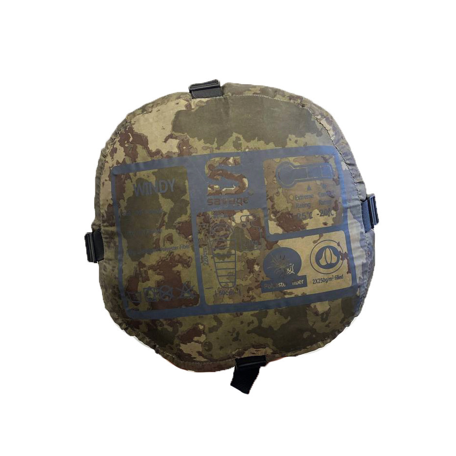 Спальний мішок тактичний для військових та армії ЗСУ, Спальник-кокон армійський Камуфляж Кам'янець-Подільський - фото 9