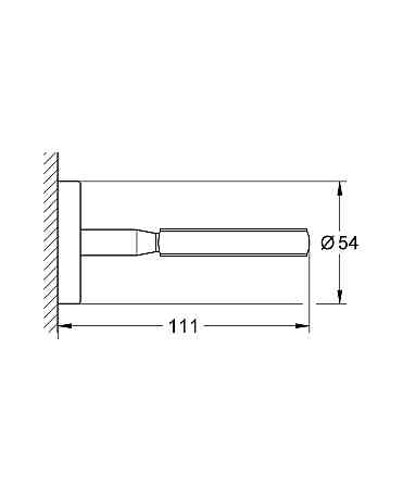 Держатель для аксессуаров Grohe Bau Cosmopolitan Neutral (40585001) Киев