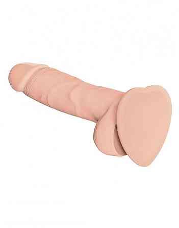 Реалистичный фаллоимитатор Strap-On-Me SOFT REALISTIC DILDO Vanilla - Size M Sex Aura Киев