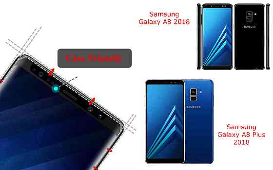 Защитное стекло HyperGlass Pro для Samsung Galaxy A8 2018, Galaxy A8 Plus 2018 – максимальная чувствительность Киев