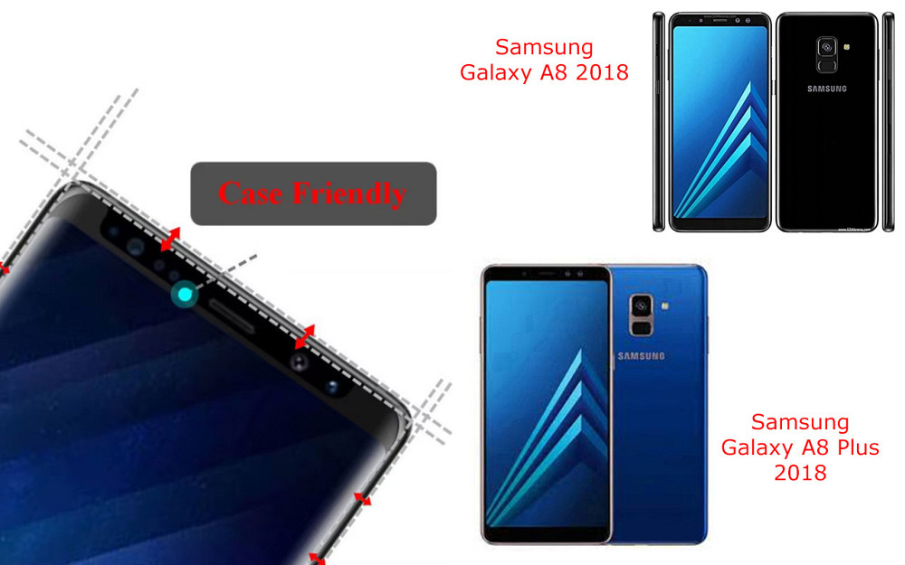 Защитное стекло HyperGlass Pro для Samsung Galaxy A8 2018, Galaxy A8 Plus 2018 – максимальная чувствительность Киев - изображение 4