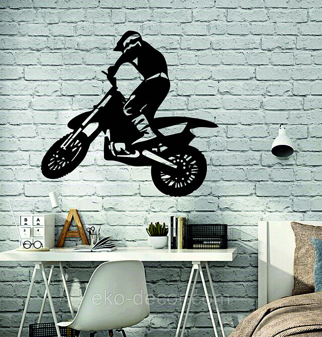 Декоративное настенное Панно «Мотоцыкл» Декор на стену Киев - изображение 9