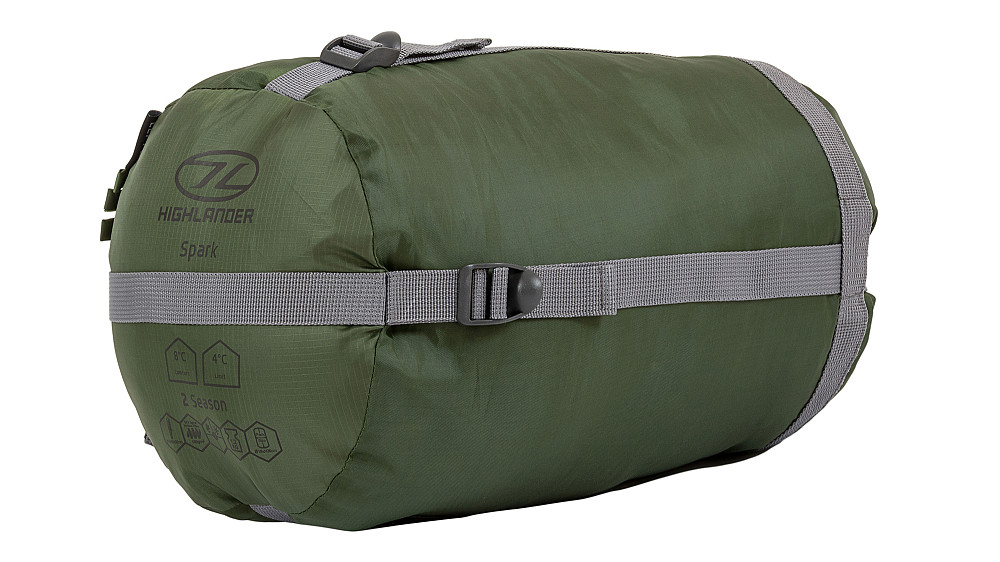 Спальный мешок Highlander Phoenix Spark 150/+4°C Olive Green Left (SB242-OG) Киев - изображение 2