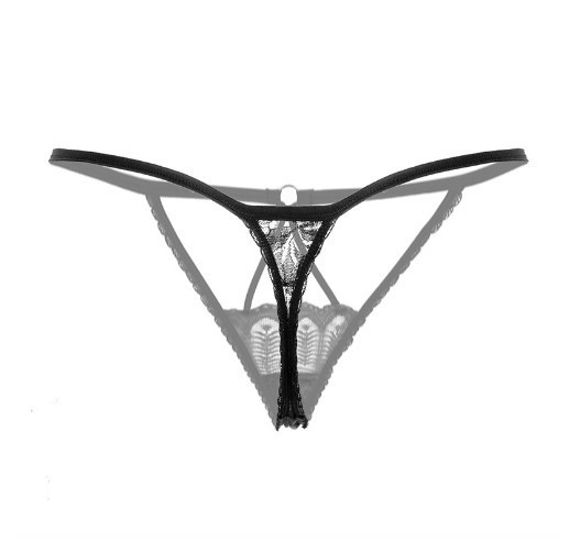 Интимные стринги черные - размер 42-46, 85% полиэстер, 15% нейлон Киев - изображение 3
