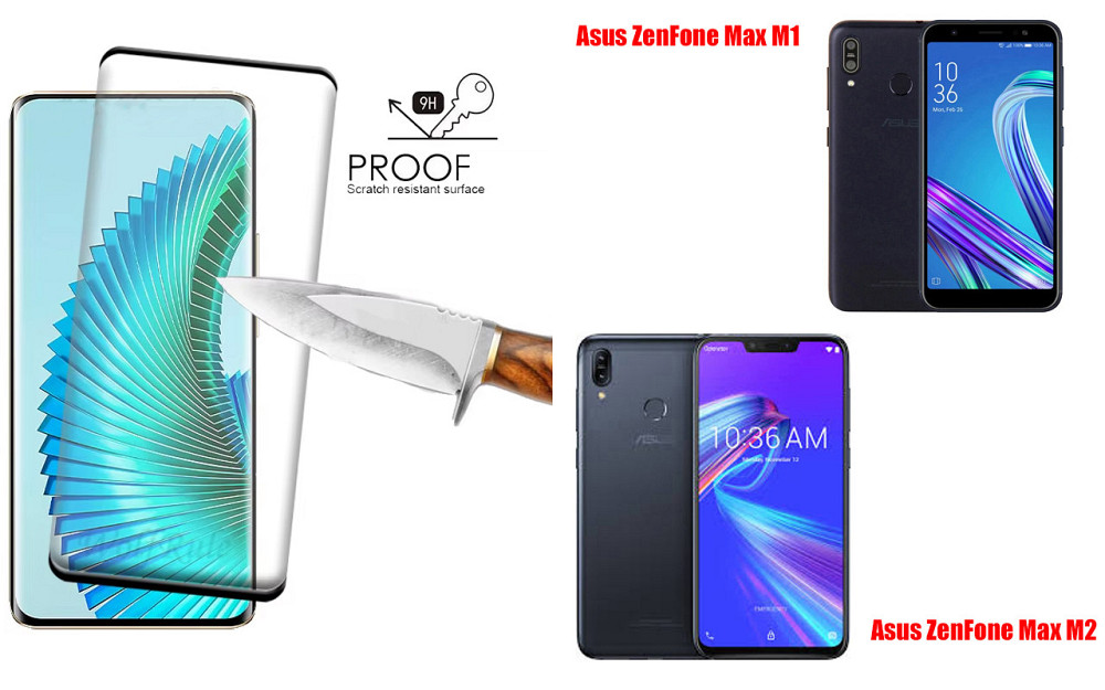 Захисне скло HyperGlass Pro для Asus ZenFone Max M1, Max M2 – максимальна чутливість та захист Київ - фото 1