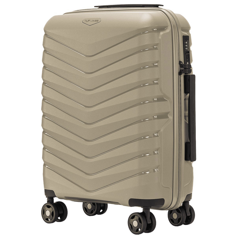 Валіза поліпропіленова WINGS PHX01 мала 55 см шампань Київ - фото 1