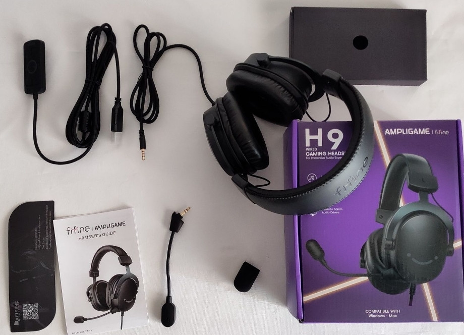 СРОЧНО! НОВЫЕ Игровые Наушники Fifine H9 Black 7.1. Харьков - изображение 1