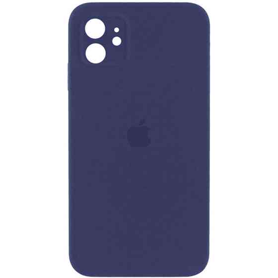 Чохол для смартфона Silicone Full Case AA Camera Protect for Apple iPhone 12 7,Dark Blue Київ