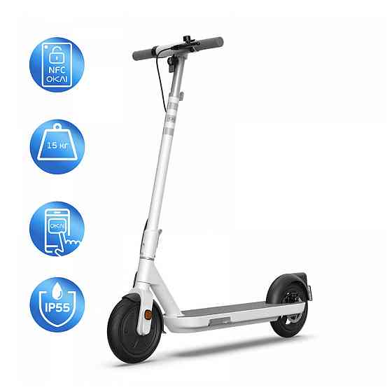 Электросамокат OKAI ES10-NEON Lite White 30 км Киев