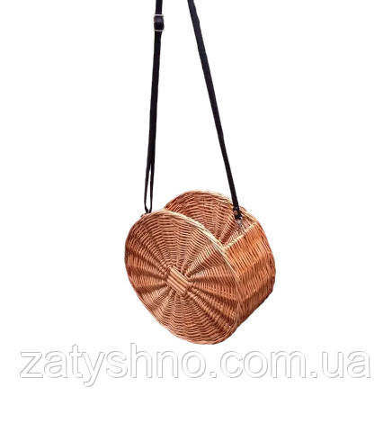 Сумка жіноча плетена з лози Київ - фото 1