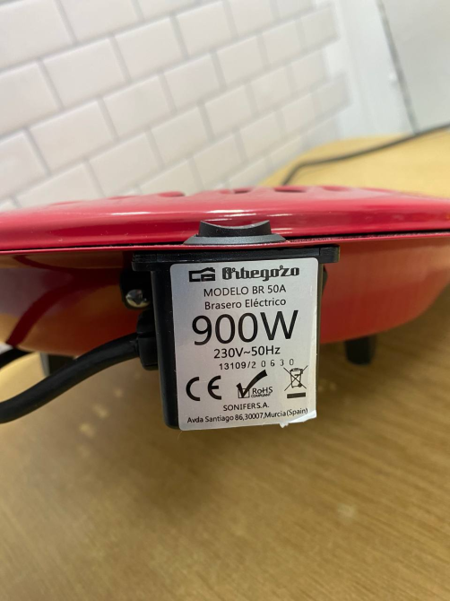 Б/в Електричний Обігрівач Orbegozo BR 50 A 900 Вт Настільний Інфрачервоний Обігрівач З Двома Режимами Потужності Київ - фото 6