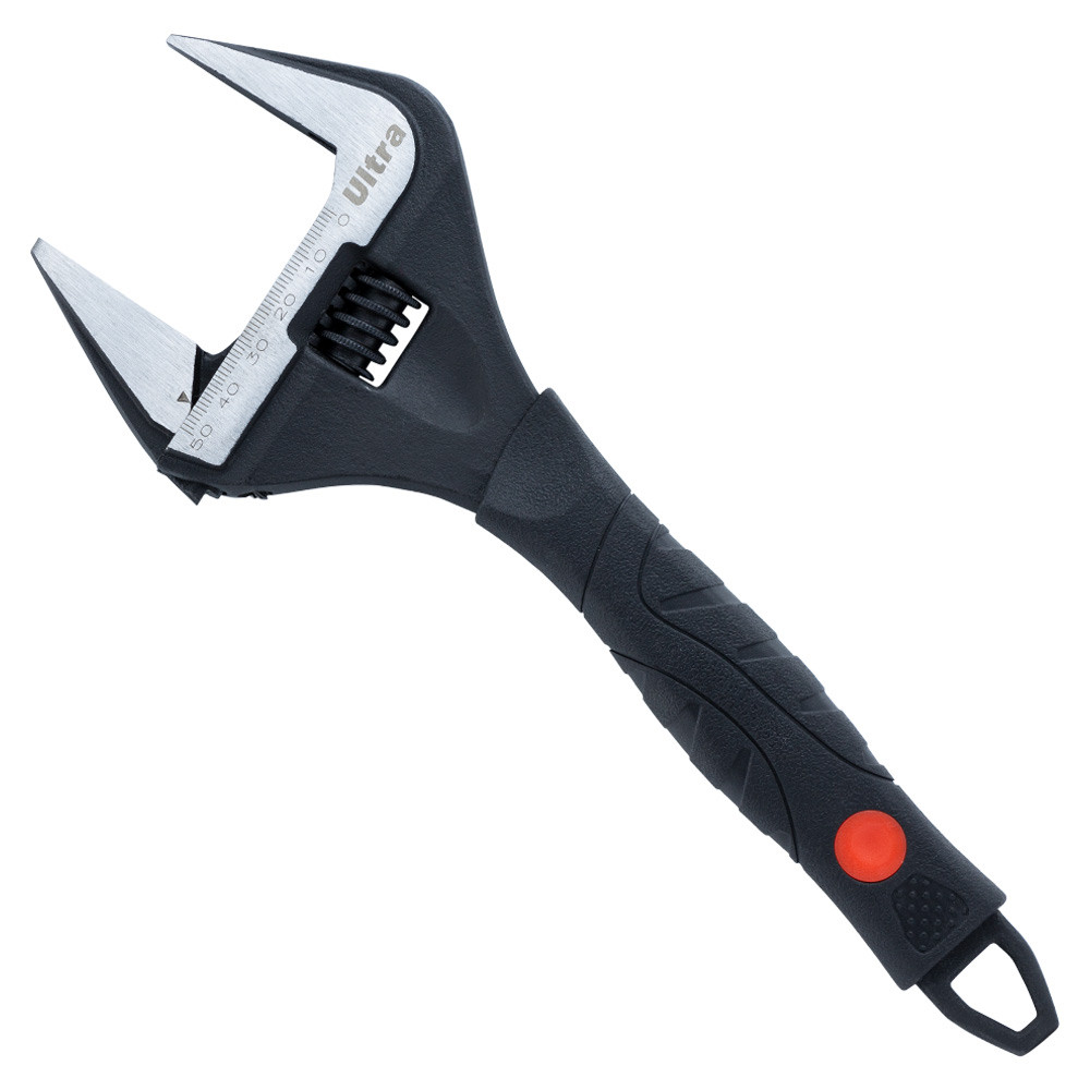 Ultra Ключ разводной с тонкими губками 255мм, 0-50мм CrV ULTRA (4100132) Киев - изображение 4