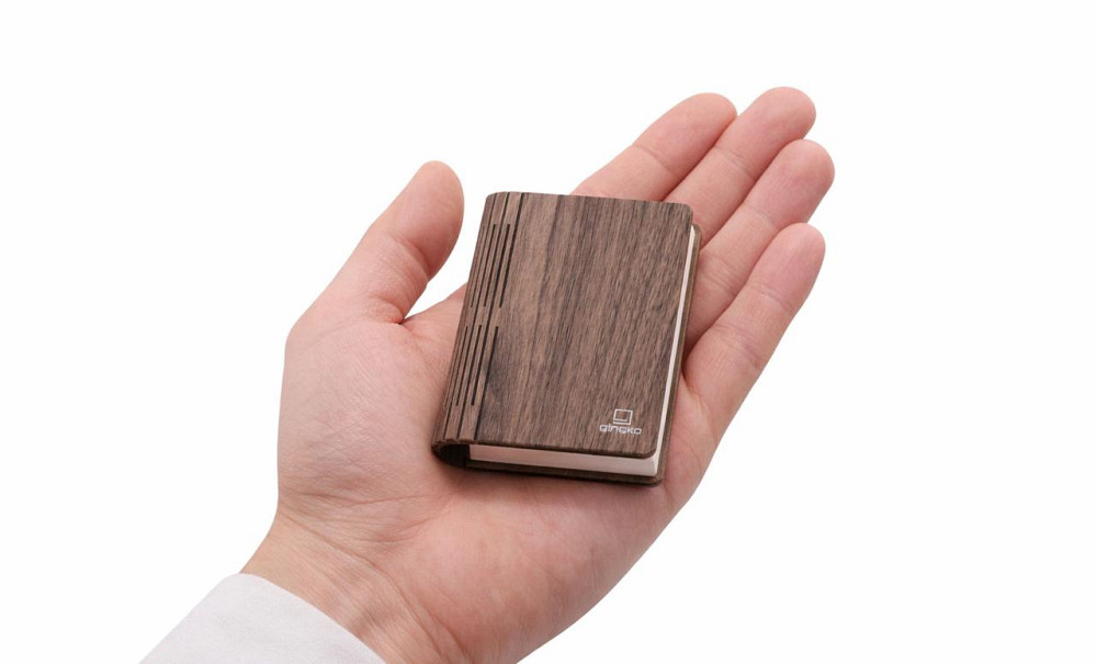 Світильник-книга на акумуляторі Gingko Super Mini Smart Book, дерево горіх | G086WT Рівне - фото 7