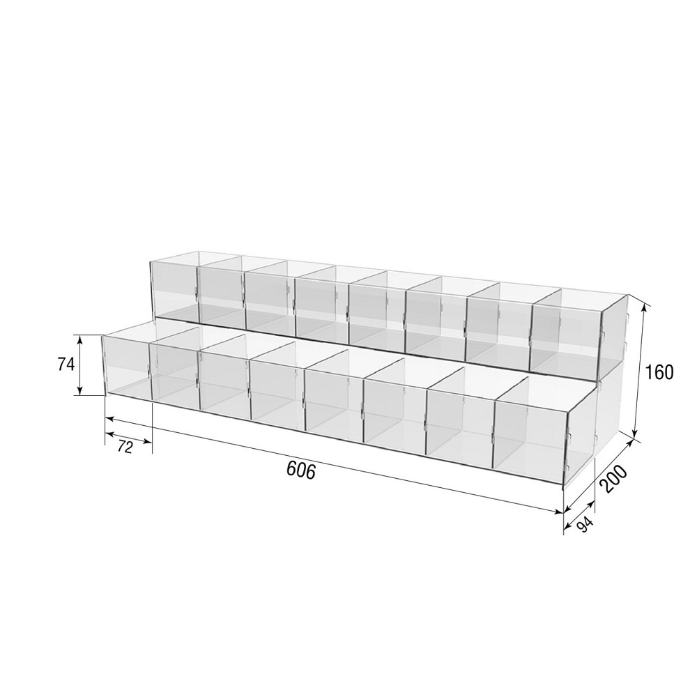 Подставка EKOSTAR для ручек и карандашей 16 ячеек Киев - изображение 4