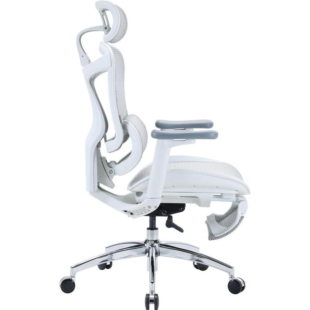 Кресло офисное Sihoo Doro C300L Mesh White with footrest (Doro-C300L-A3-102-JT) ( 14112 ) Харьков - изображение 2