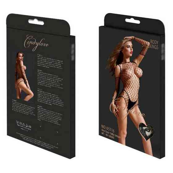 Сексуальне боді з нарукавниками — XS/S/M — Еротична білизна Вінниця