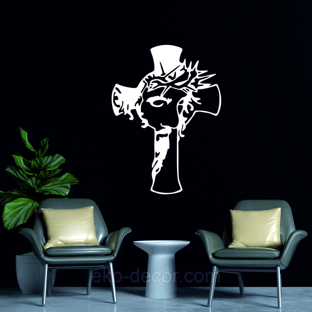 Декоративне настінне Панно «Хрест», Декор на стіну Київ - фото 4