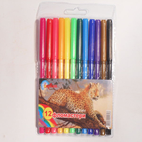Фломастери 12 кол. 
