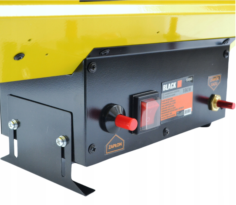 Газовый обогреватель / Газовая тепловая пушка (дуйка) 30 кВт BLACK (Пропан/Бутан) + шланг и редуктор (Польша) Киев - изображение 7