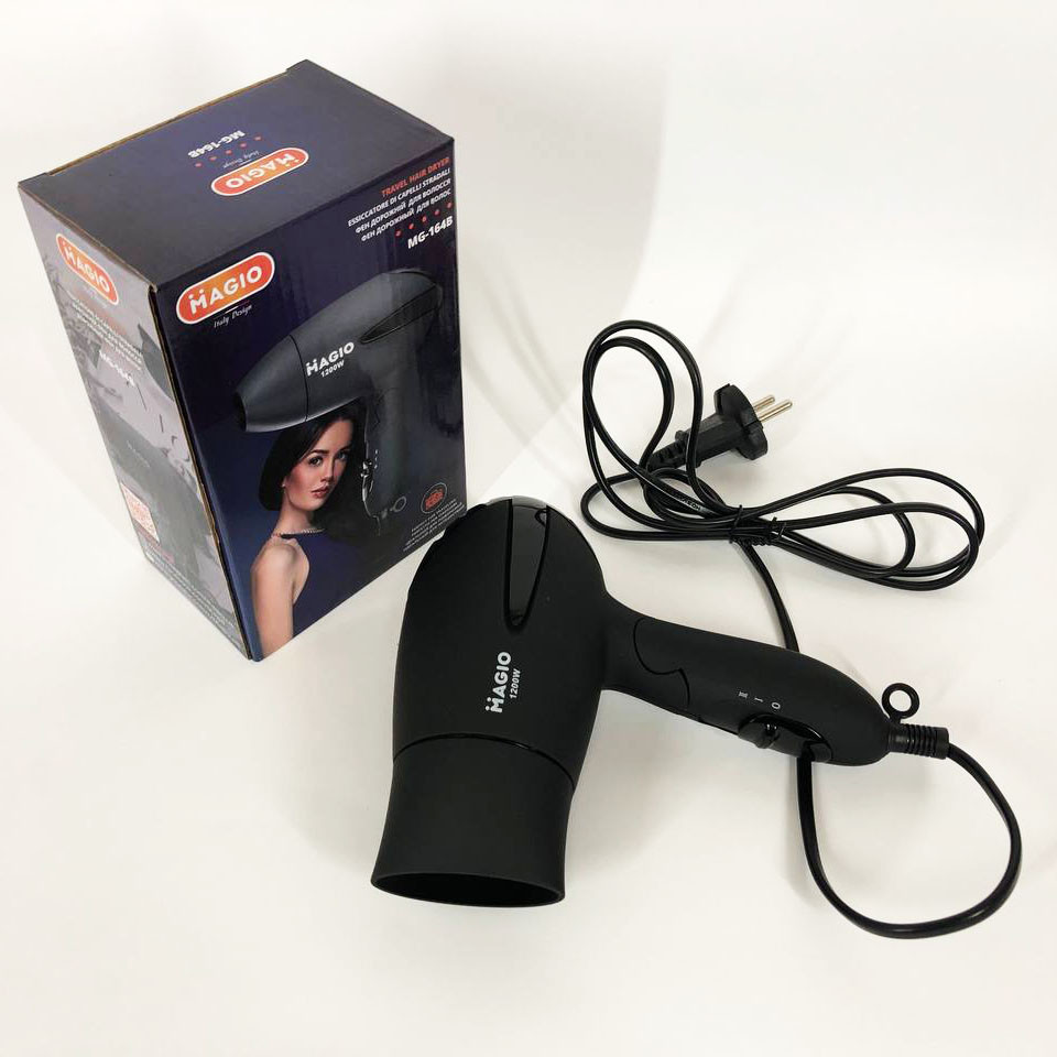 Фен професійний домашній для волосся Magio, Потужний фен для сушіння та укладання волосся IU-74 Львів - фото 12