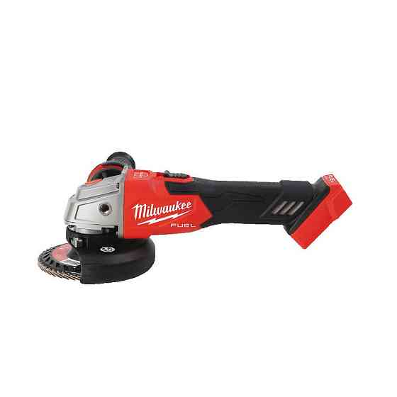 Шлифмашина угловая аккумуляторная MILWAUKEE, M18 FSAG125XB-0, диаметр 125мм (защитный кожух, антивибрационная боковая рукоятка, безклю Одесса