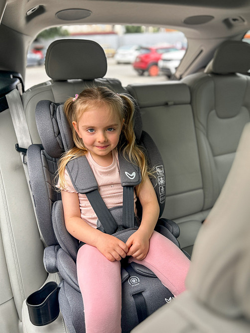 Автокрісло VELANO Flexo i-Size 76–150 см, ISOFIX + Top Tether/ремінь, grey Київ - фото 9