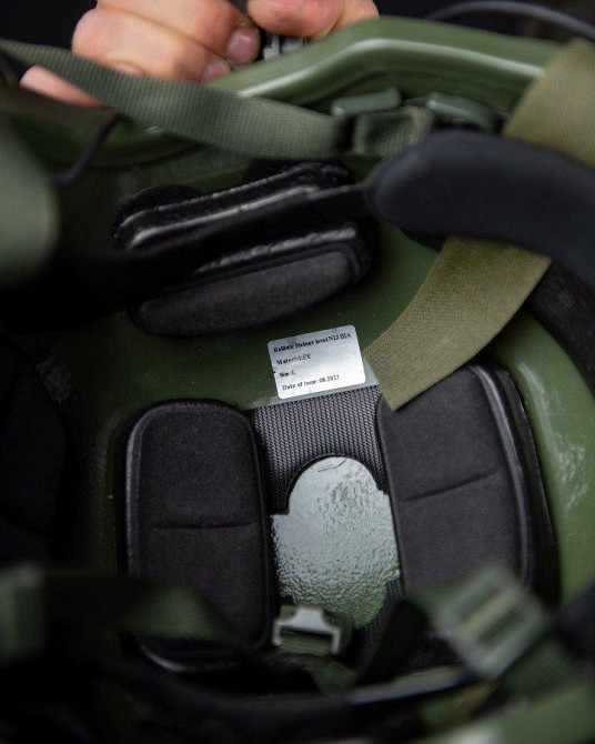 Шлем Fast олива в наборе ТН6574 Одесса - изображение 5