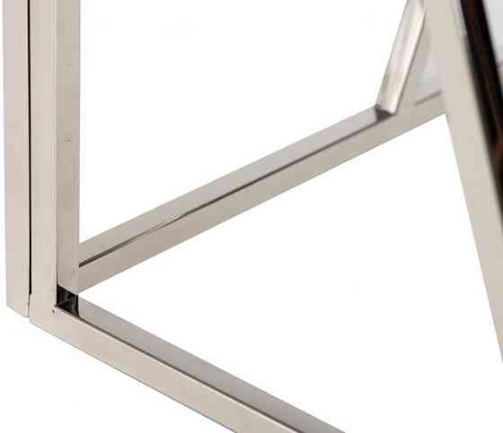 Журнальний столик ESCADA B прозорий/срібний 55X55 Київ