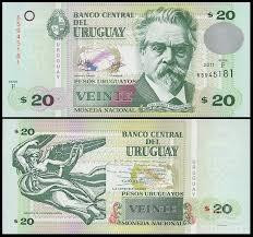 Уругвай / Uruguay 20 Pesos 2011 - 2015 Pick 86b UNC Полтава - фото 1