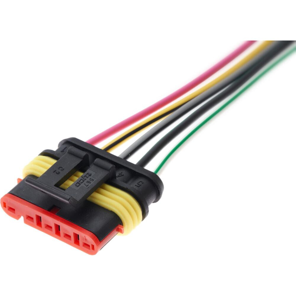 Роз'єм конектор с проводом, 5-кон., Дат, Гбо, 282089-1, 72012-07, 282078-5, TE Америка, Buick, Cadillac, Chevrolet, Daewoo 47886 Київ - фото 1