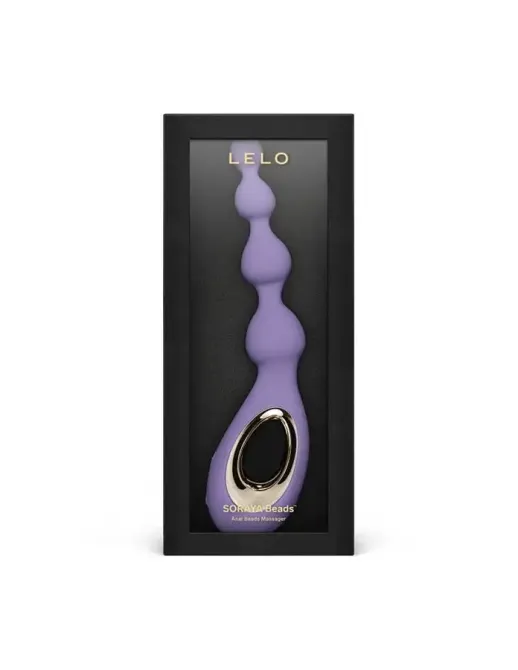 Анальные бусы с вибрацией LELO Soraya Beads Violet Dusk, разный диаметр бусин, 8 режимов Львов - изображение 3