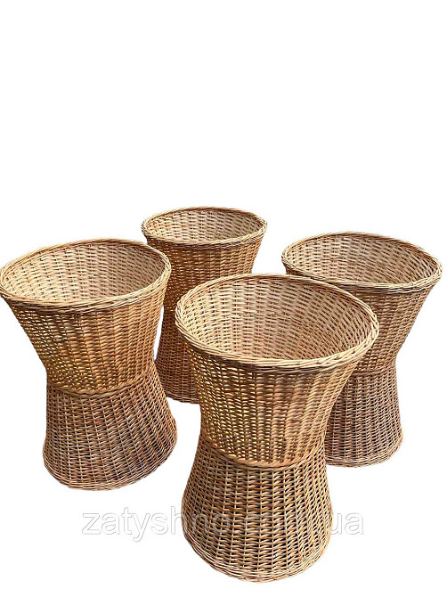 Набір плетених урн із лози 70*50 Київ - фото 1